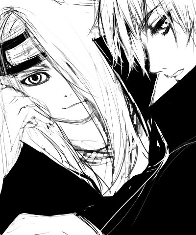 sasori a deidara